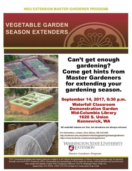 vegetable garden poster